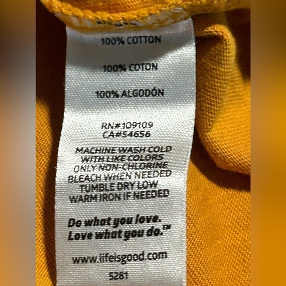 Life is Good Classic Fit motorcycle go places men’s Size Medium - Picture 11 of 16